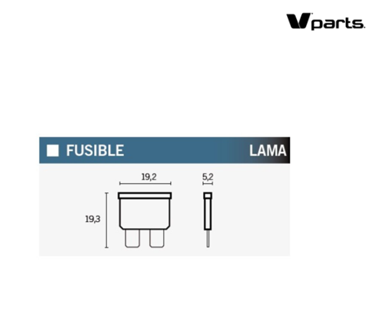 FUSIBLE V PARTS 15 A.